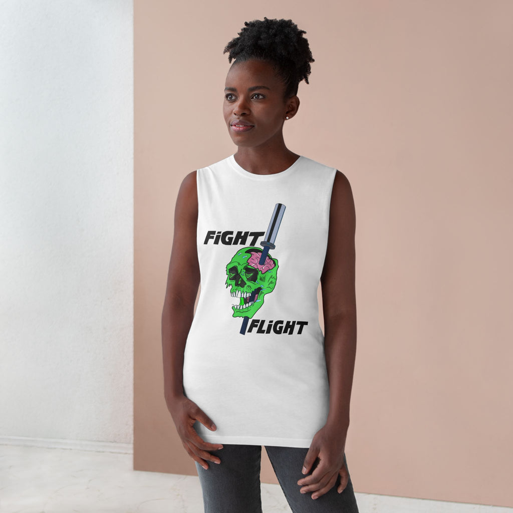 Fight/Flight Skull Muscle Tank