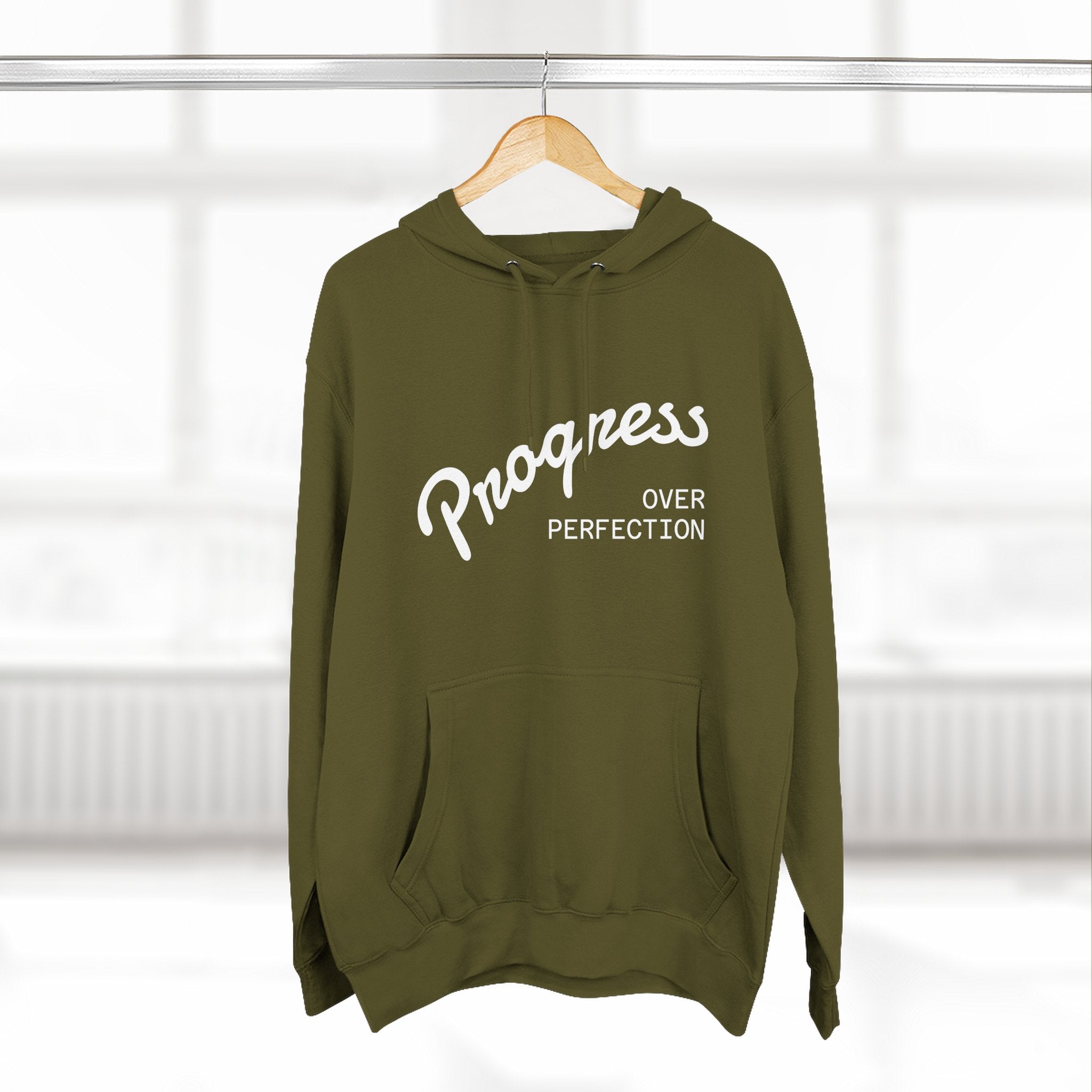 "Progress Over Perfection" Open 2026 Hoodie
