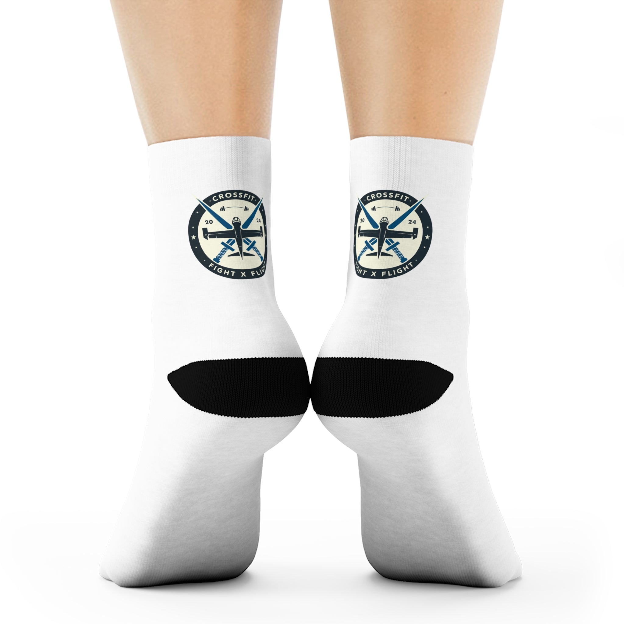 Crossfit FxF Logo Crew Socks