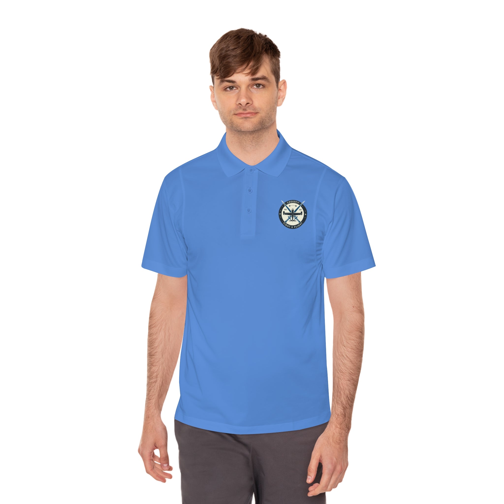 Men's Sport Polo Shirt - Casual Performance Wear for Active Lifestyles