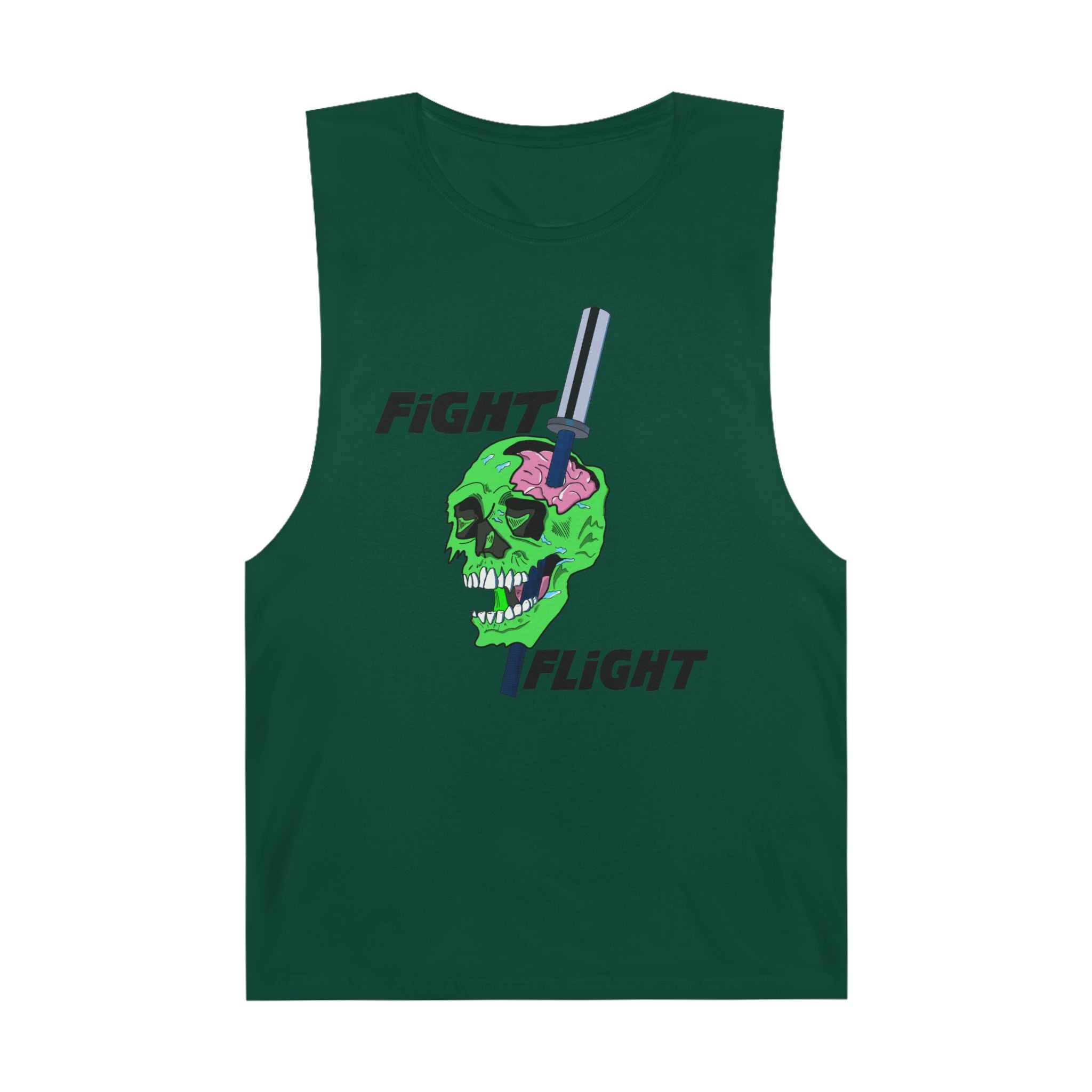 Fight/Flight Skull Muscle Tank