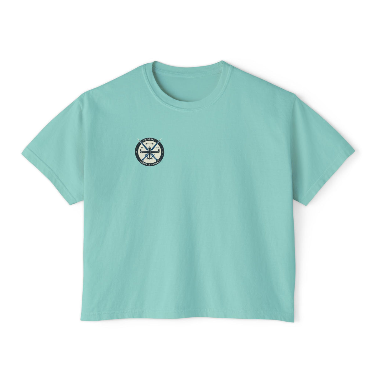 Fight x Flight Women's Boxy Tee - Empowering Community & Strength