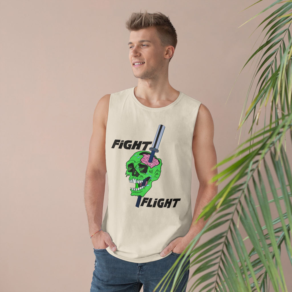 Fight/Flight Skull Muscle Tank