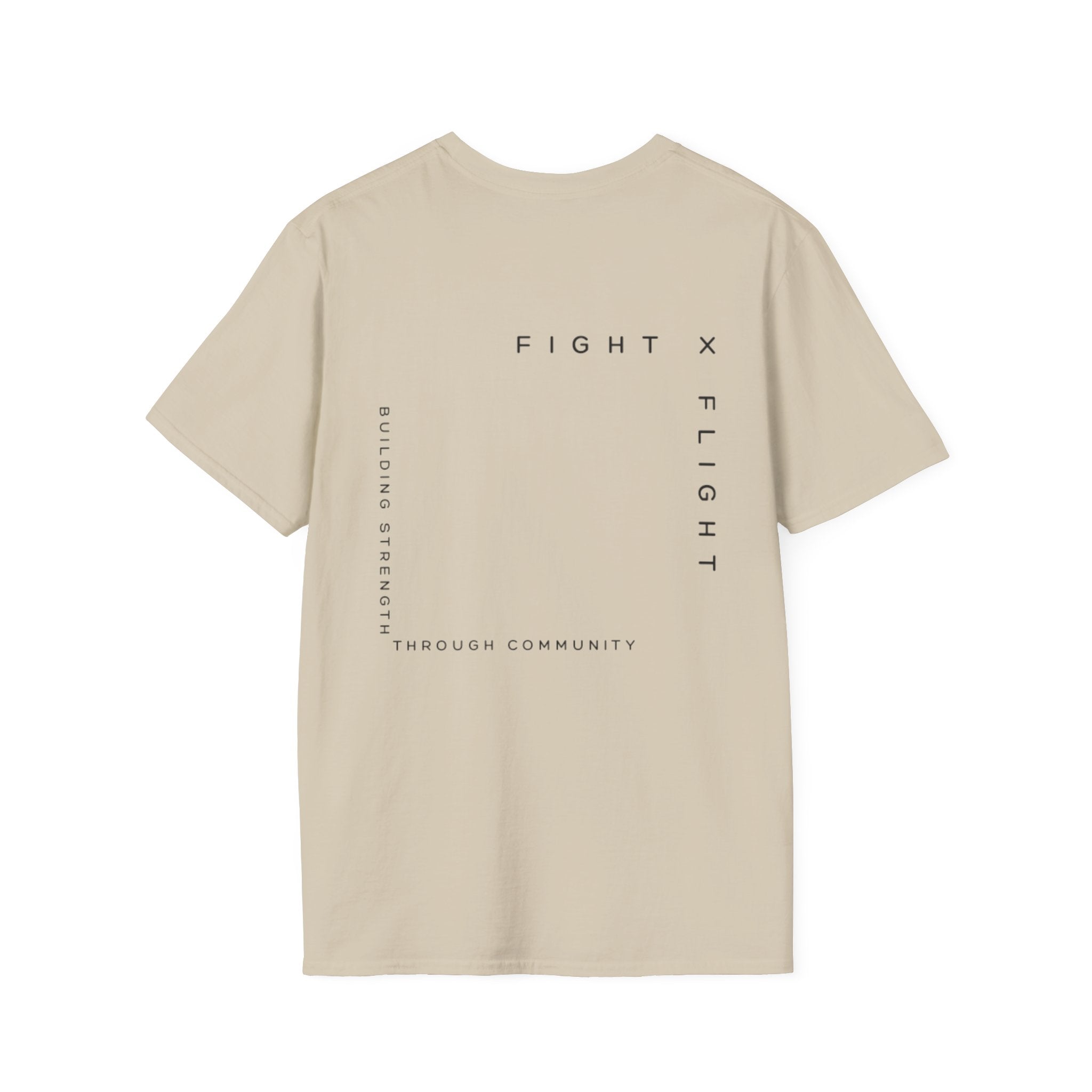 Unisex Softstyle T-Shirt - Fight X Flight Community Strength Design