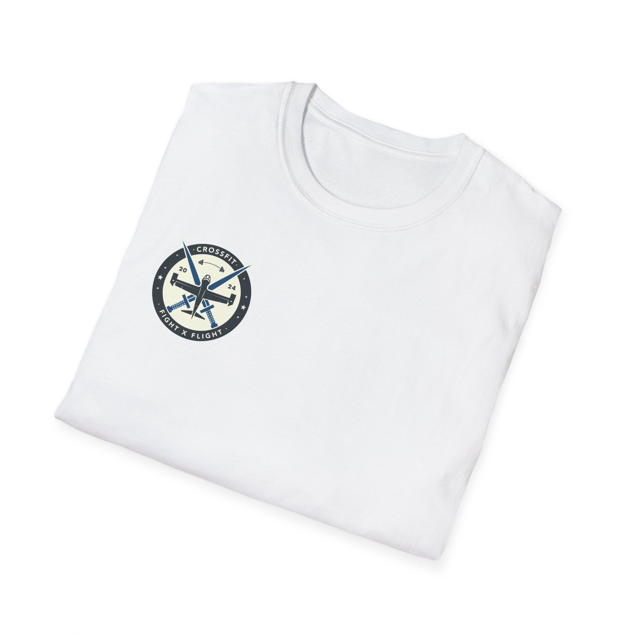 Unisex Softstyle T-Shirt - Fight X Flight Community Strength Design