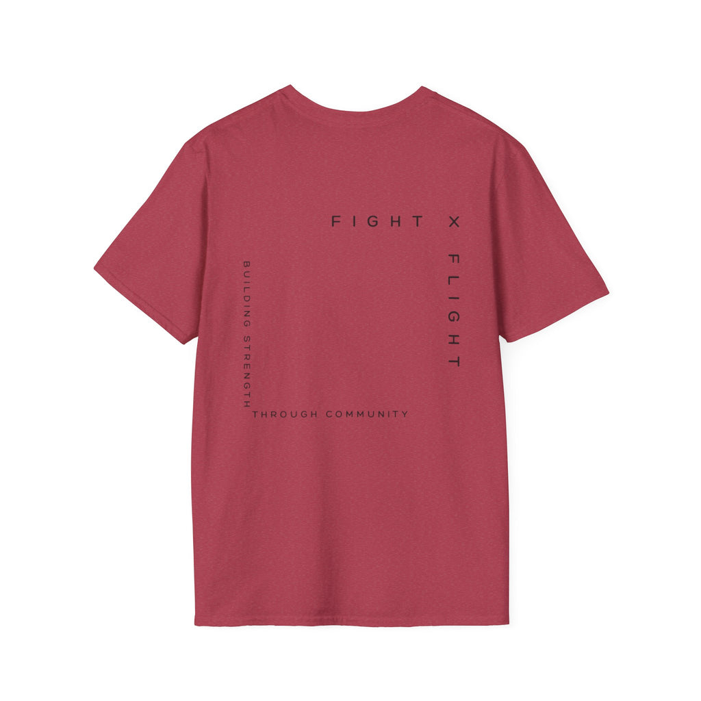 Unisex Softstyle T-Shirt - Fight X Flight Community Strength Design