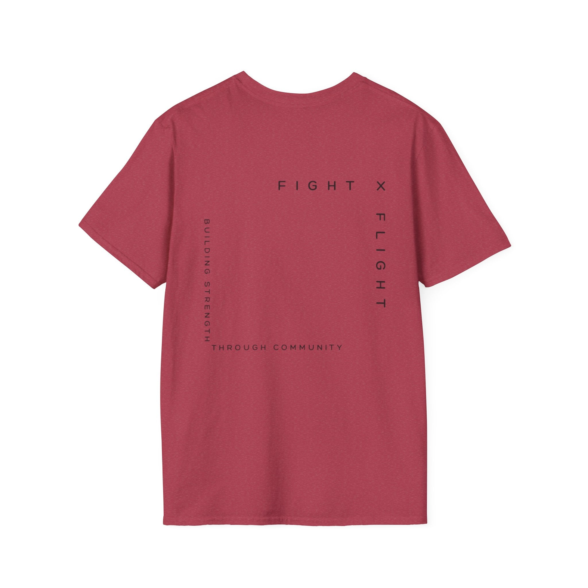 Unisex Softstyle T-Shirt - Fight X Flight Community Strength Design