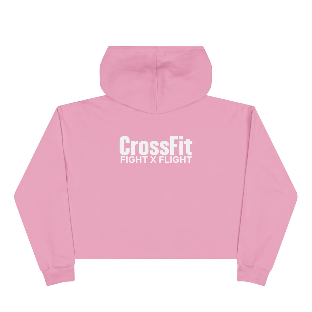 Pink Crop Hoodie - Stronger Together