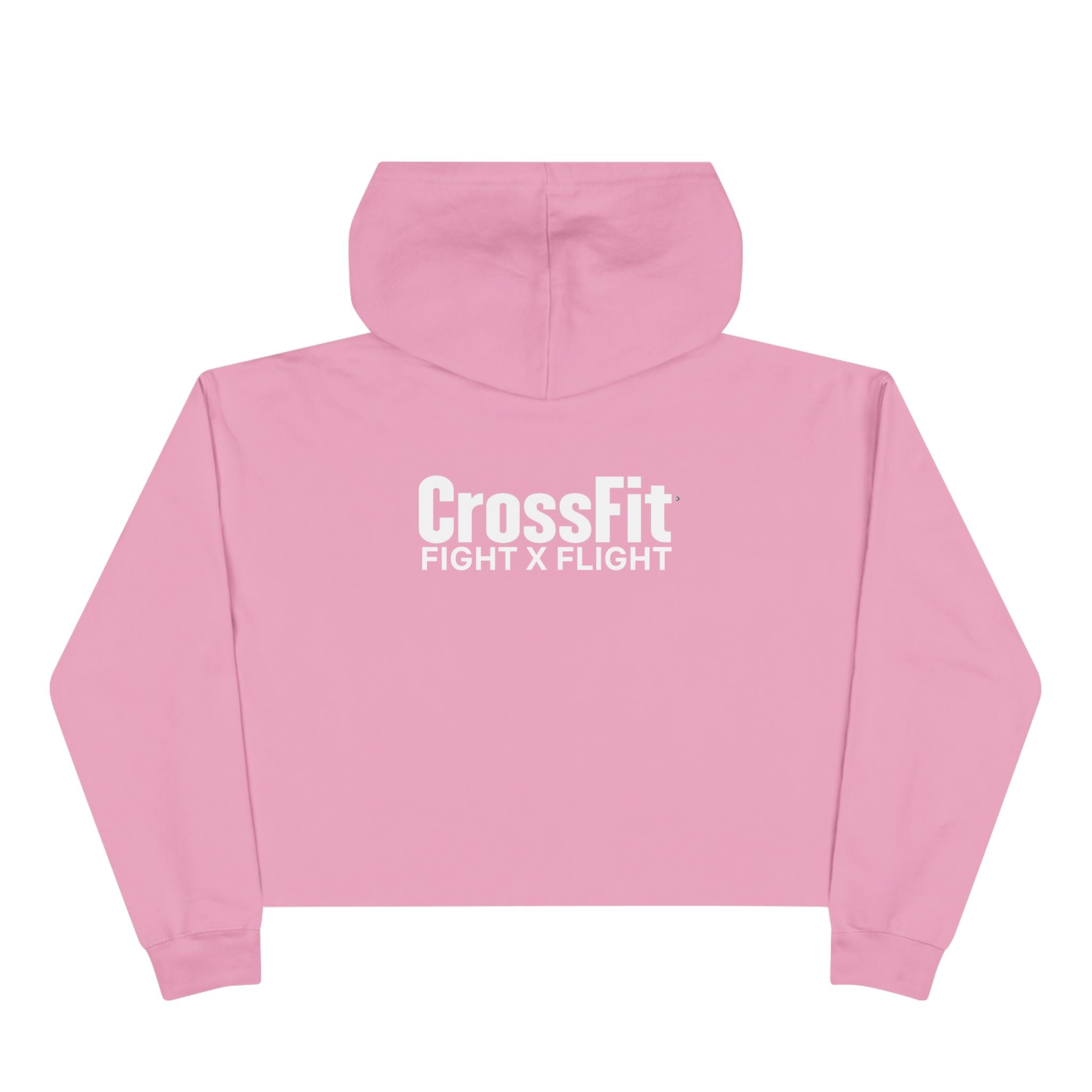 Pink Crop Hoodie - Stronger Together