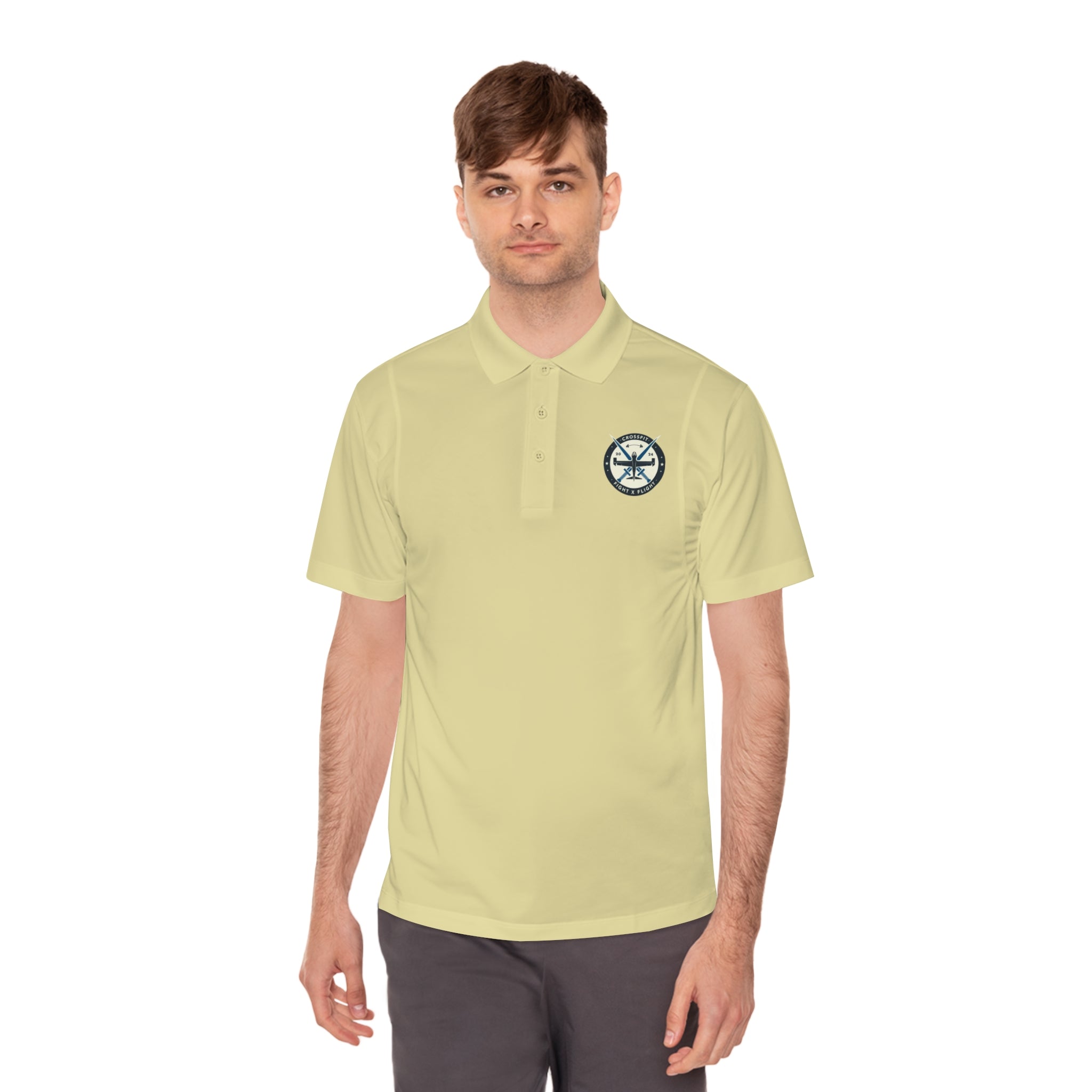 Men's Sport Polo Shirt - Casual Performance Wear for Active Lifestyles