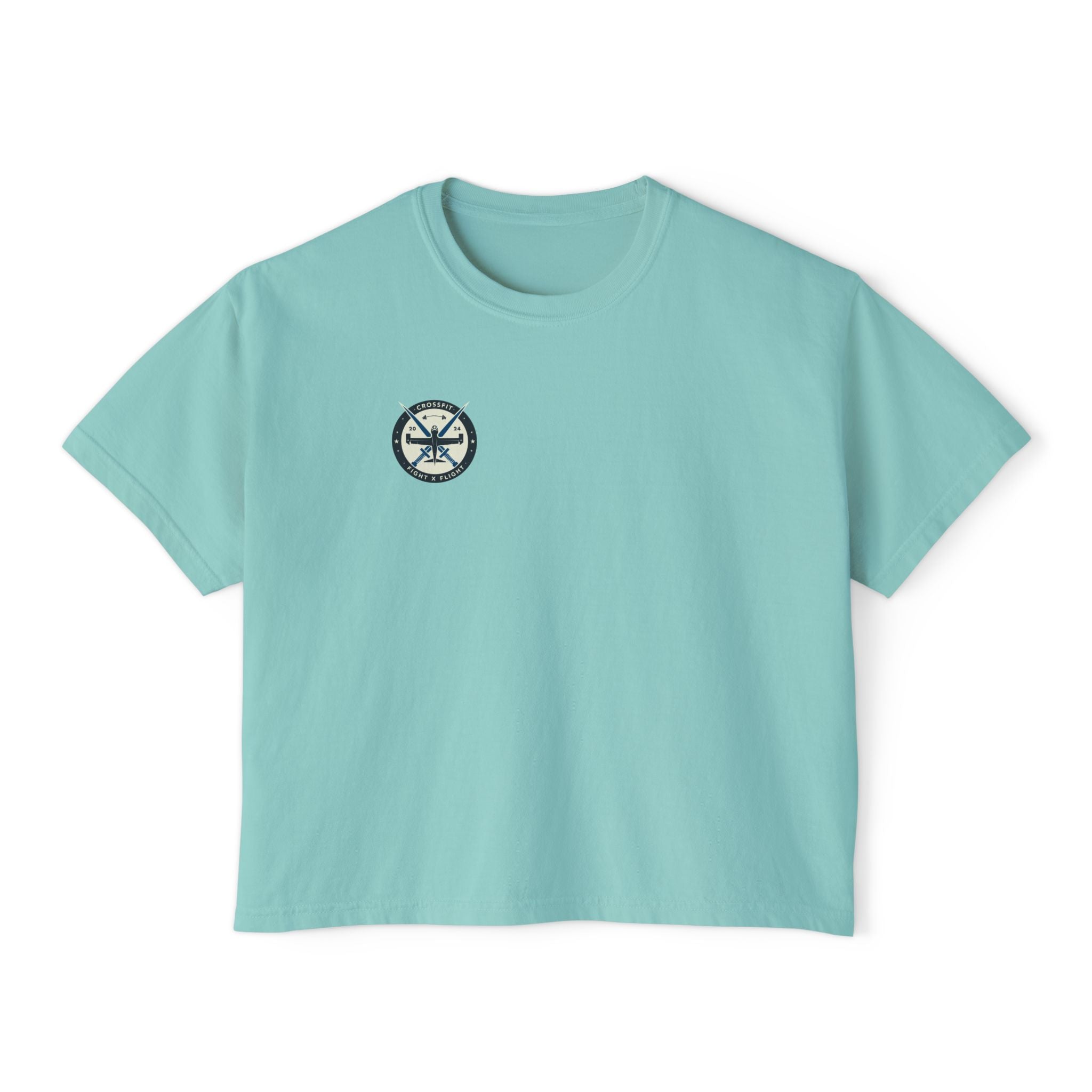 Fight x Flight Women's Boxy Tee - Empowering Community & Strength