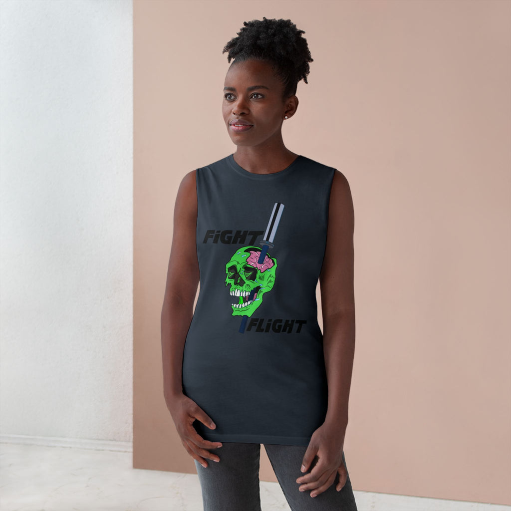 Fight/Flight Skull Muscle Tank
