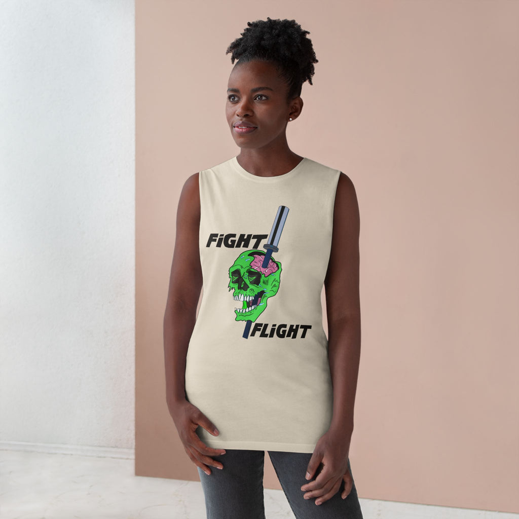 Fight/Flight Skull Muscle Tank