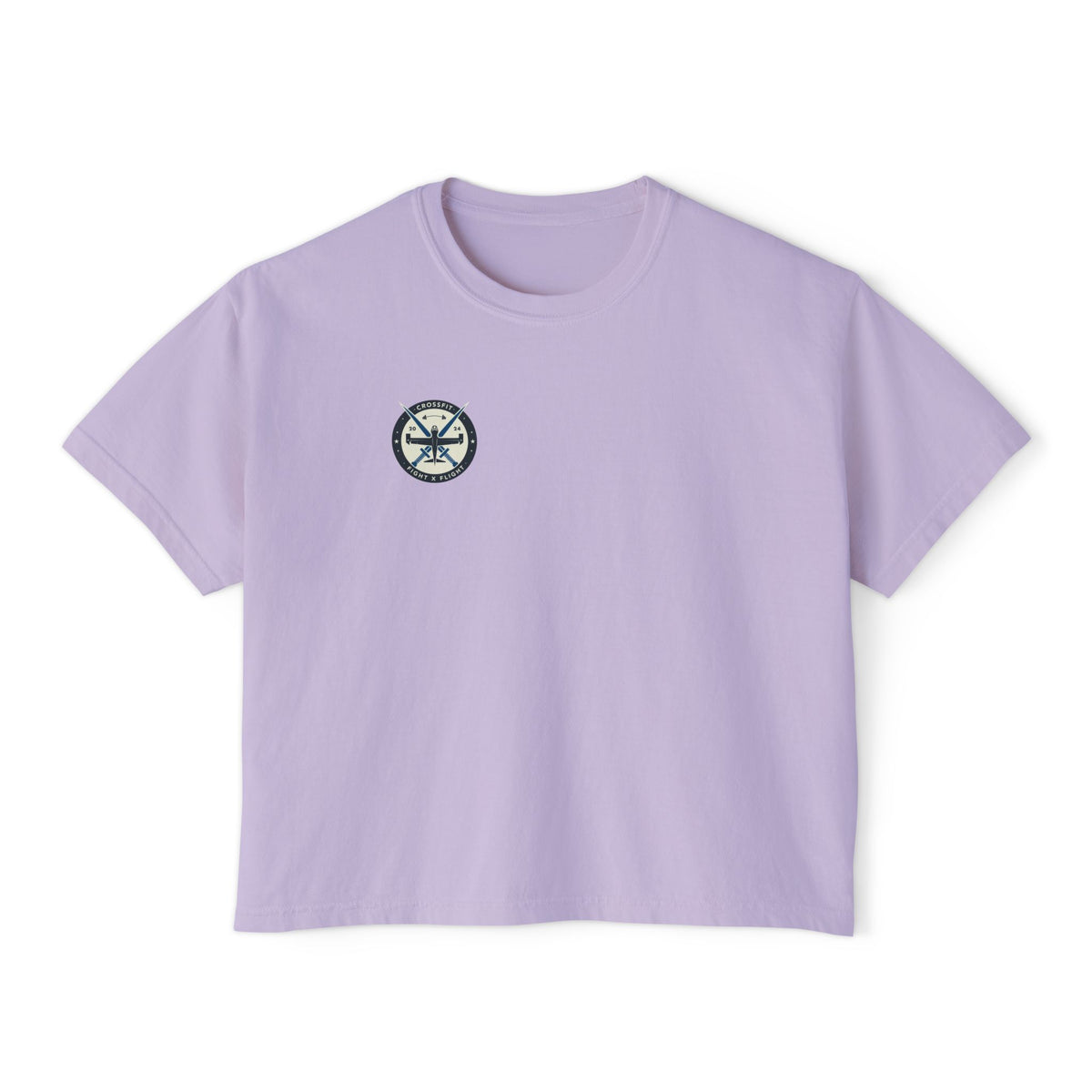 Fight x Flight Women's Boxy Tee - Empowering Community & Strength