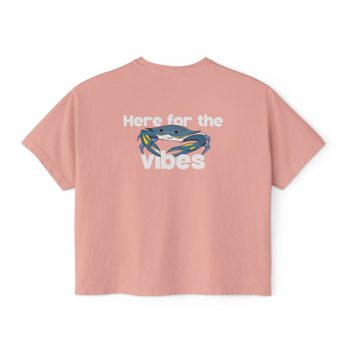 Here for the Vibes (Crabby) Womens Crop