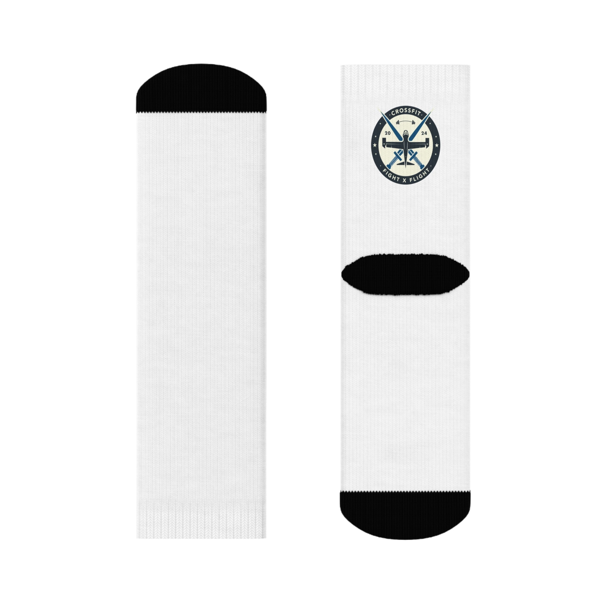 Crossfit FxF Logo Crew Socks