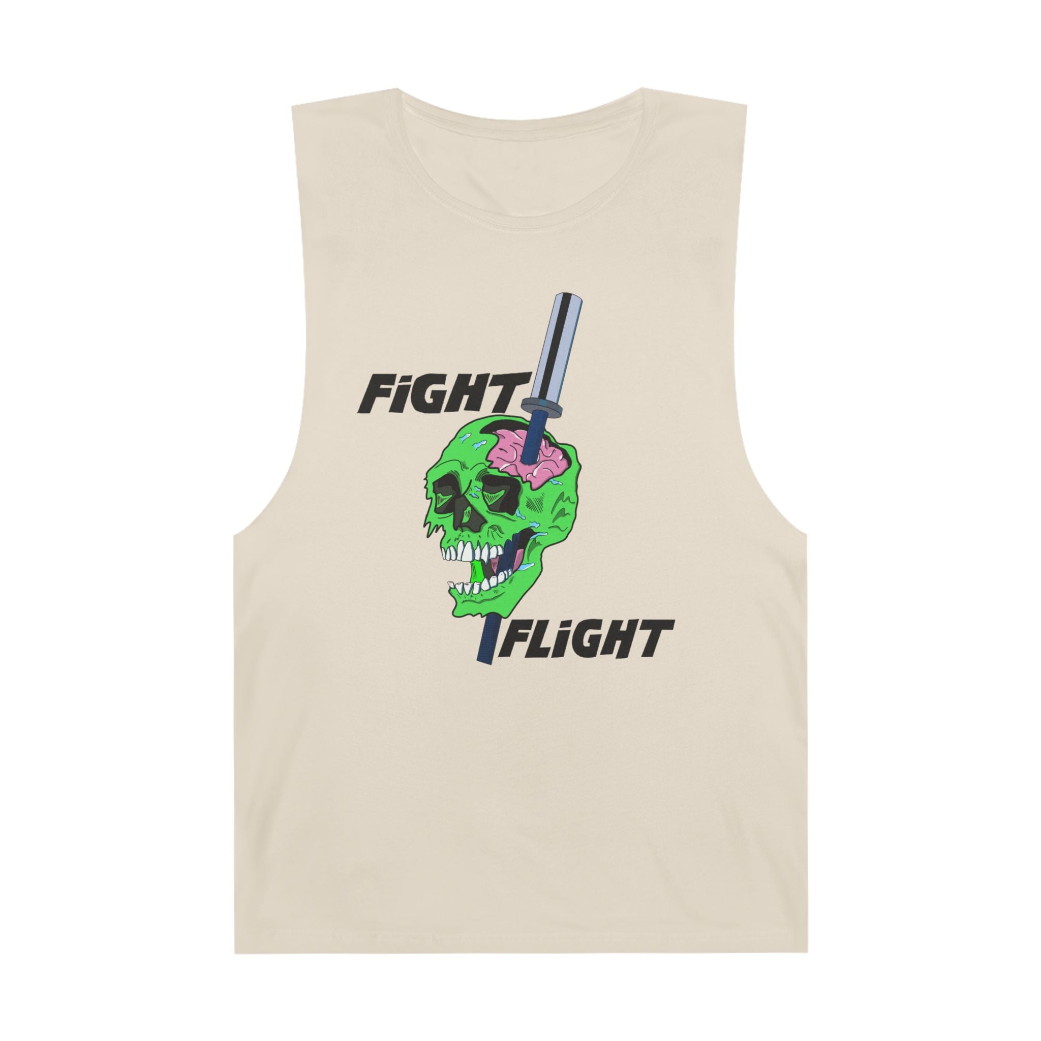Fight/Flight Skull Muscle Tank