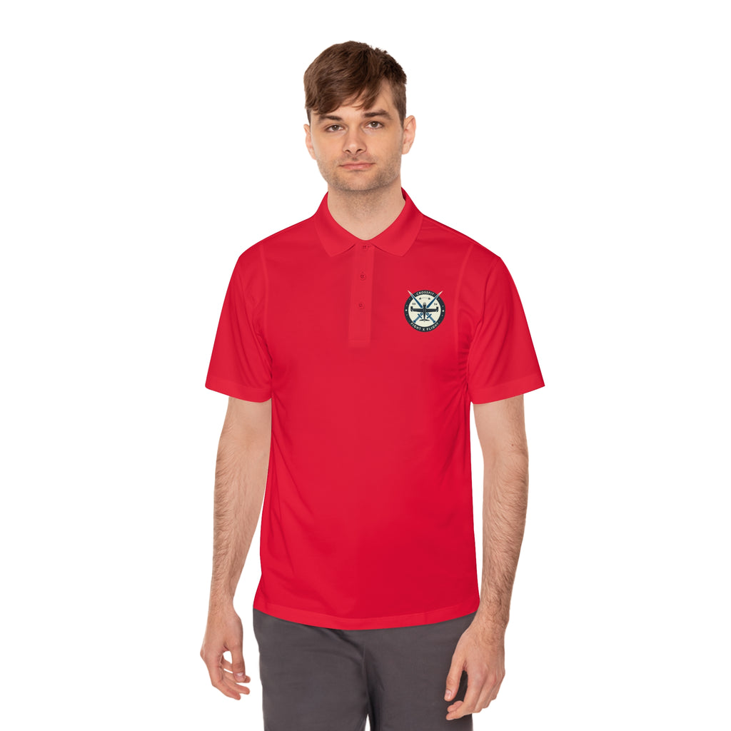 Men's Sport Polo Shirt - Casual Performance Wear for Active Lifestyles