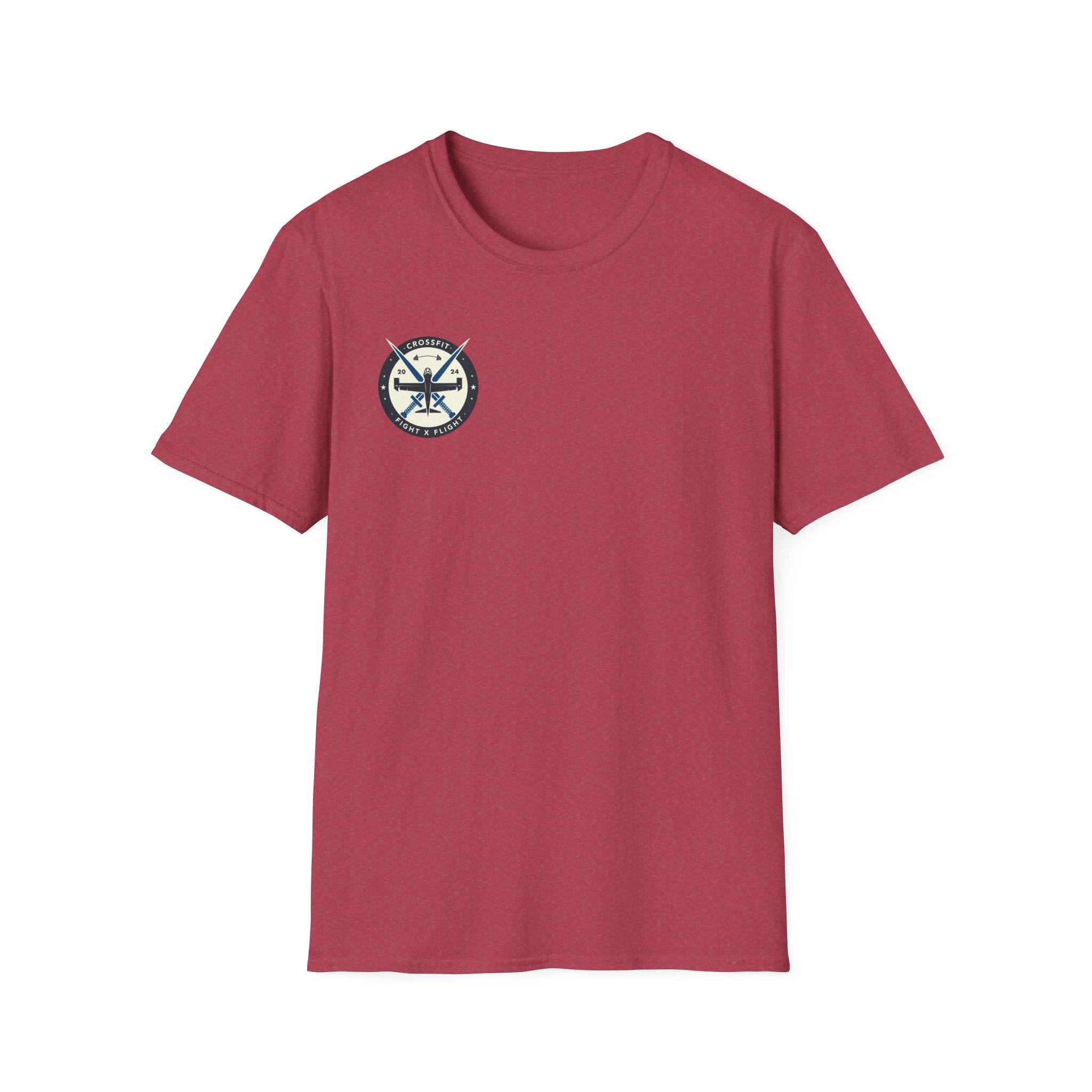 Unisex Softstyle T-Shirt - Fight X Flight Community Strength Design