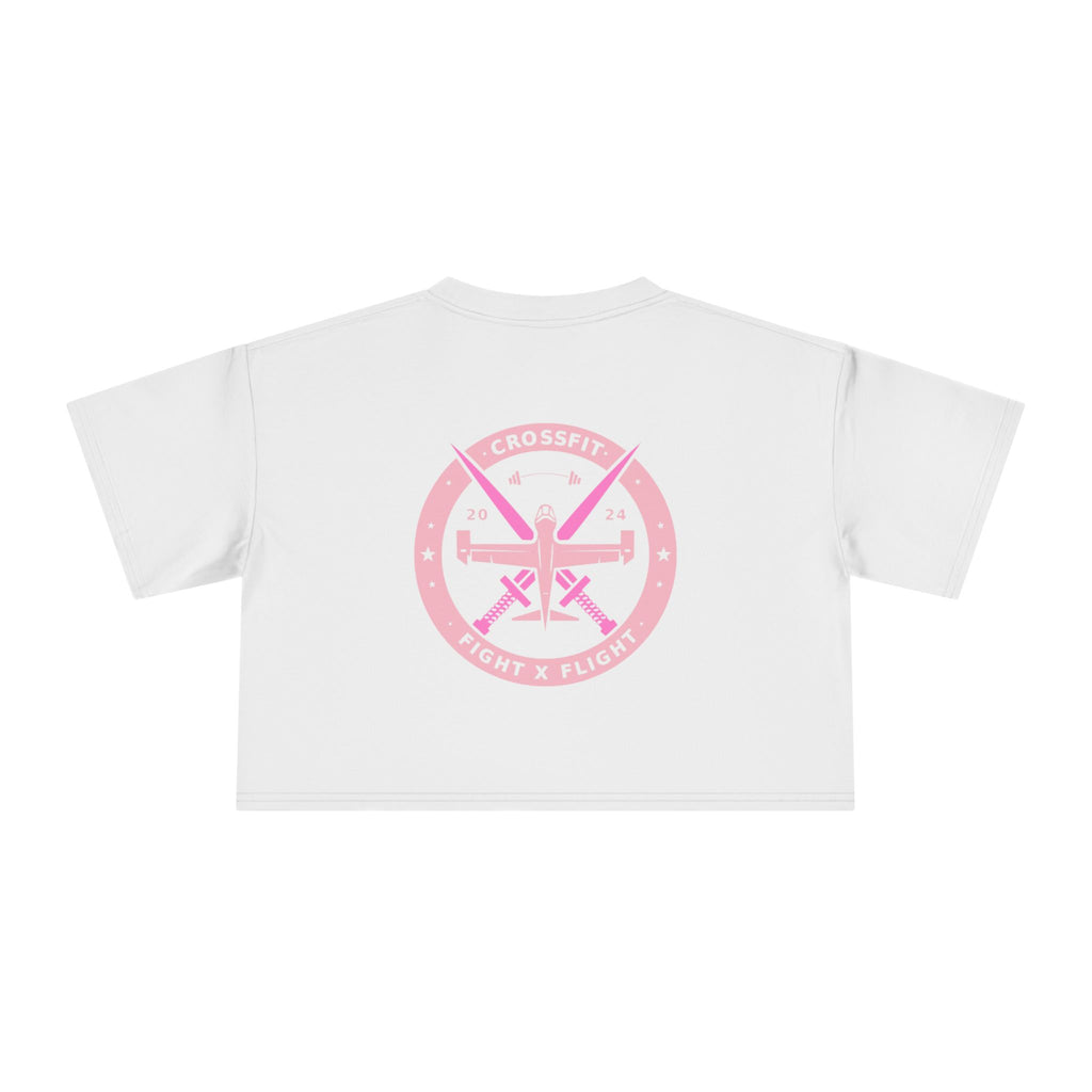 Crop Tee - Breast Cancer Awareness