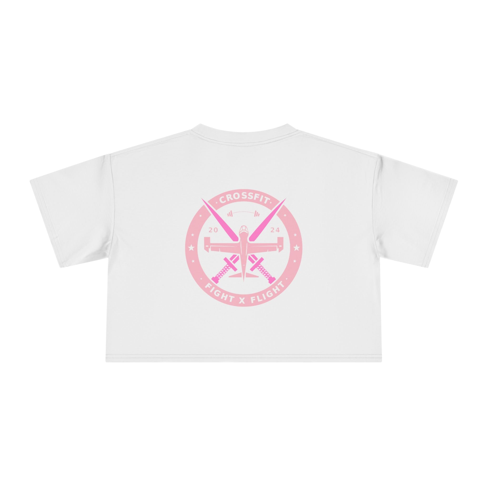 Crop Tee - Breast Cancer Awareness