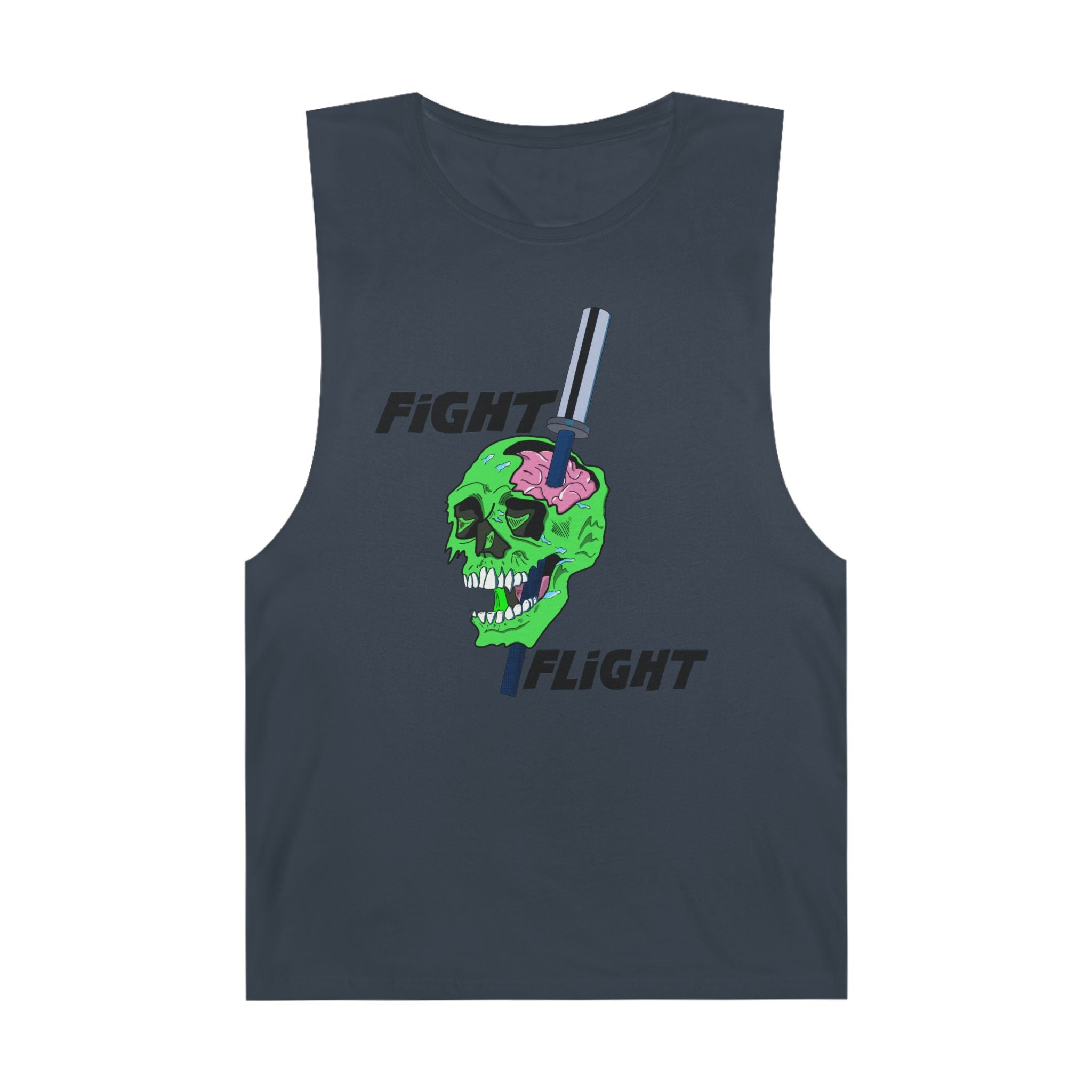 Fight/Flight Skull Muscle Tank