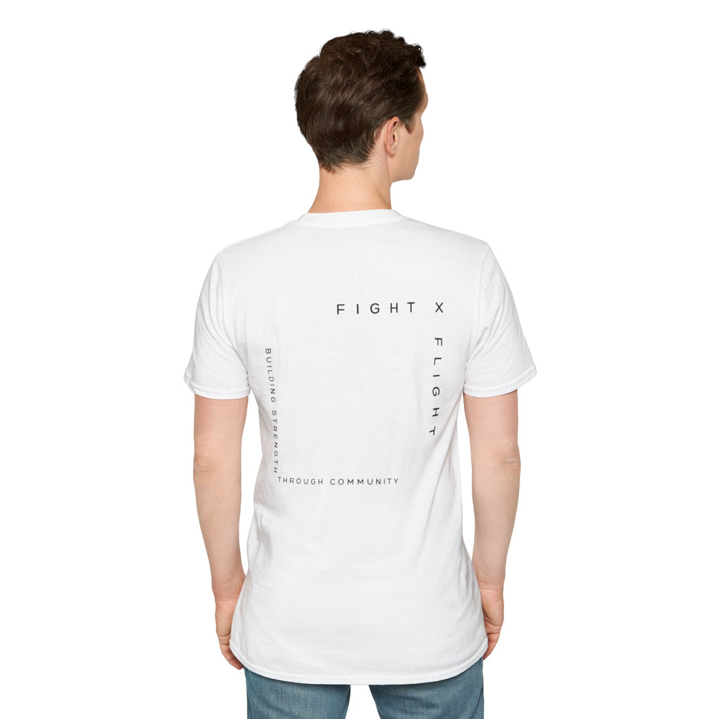 Unisex Softstyle T-Shirt - Fight X Flight Community Strength Design