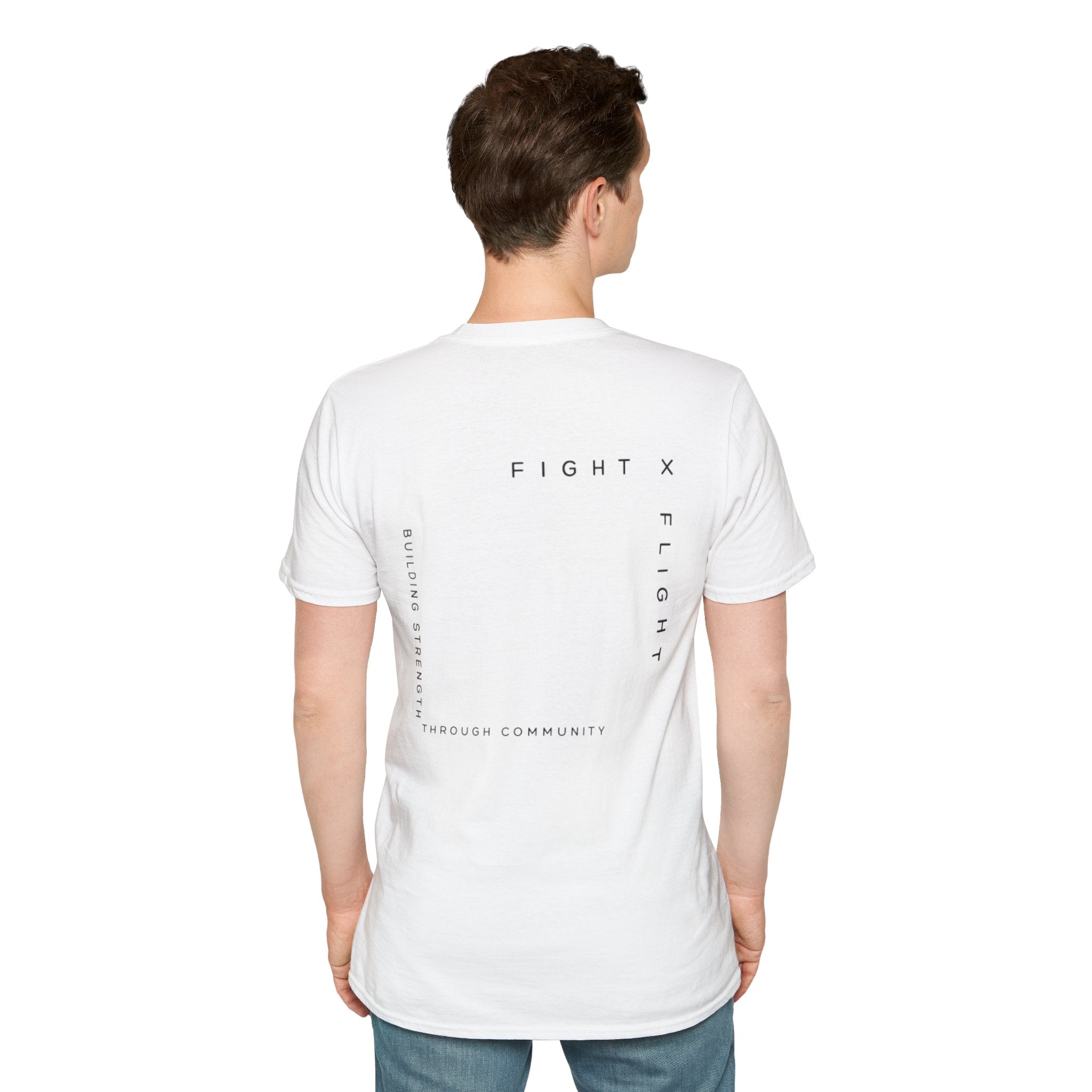 Unisex Softstyle T-Shirt - Fight X Flight Community Strength Design