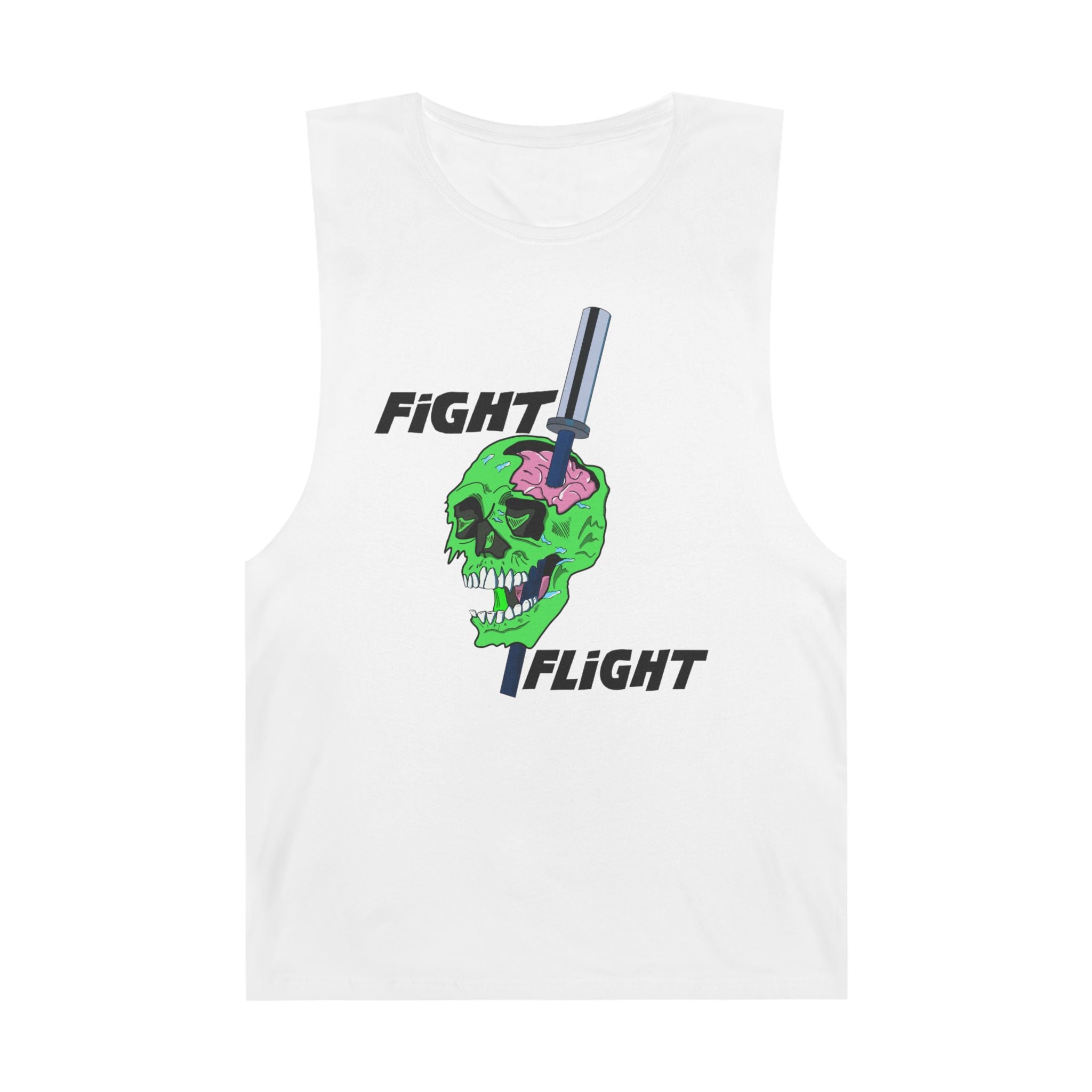 Fight/Flight Skull Muscle Tank