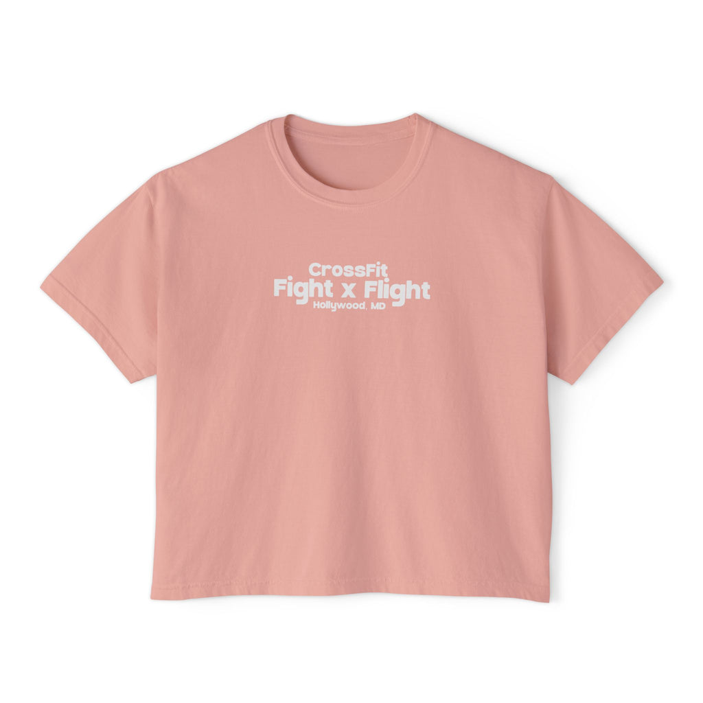 Here for the Vibes (Crabby) Womens Crop
