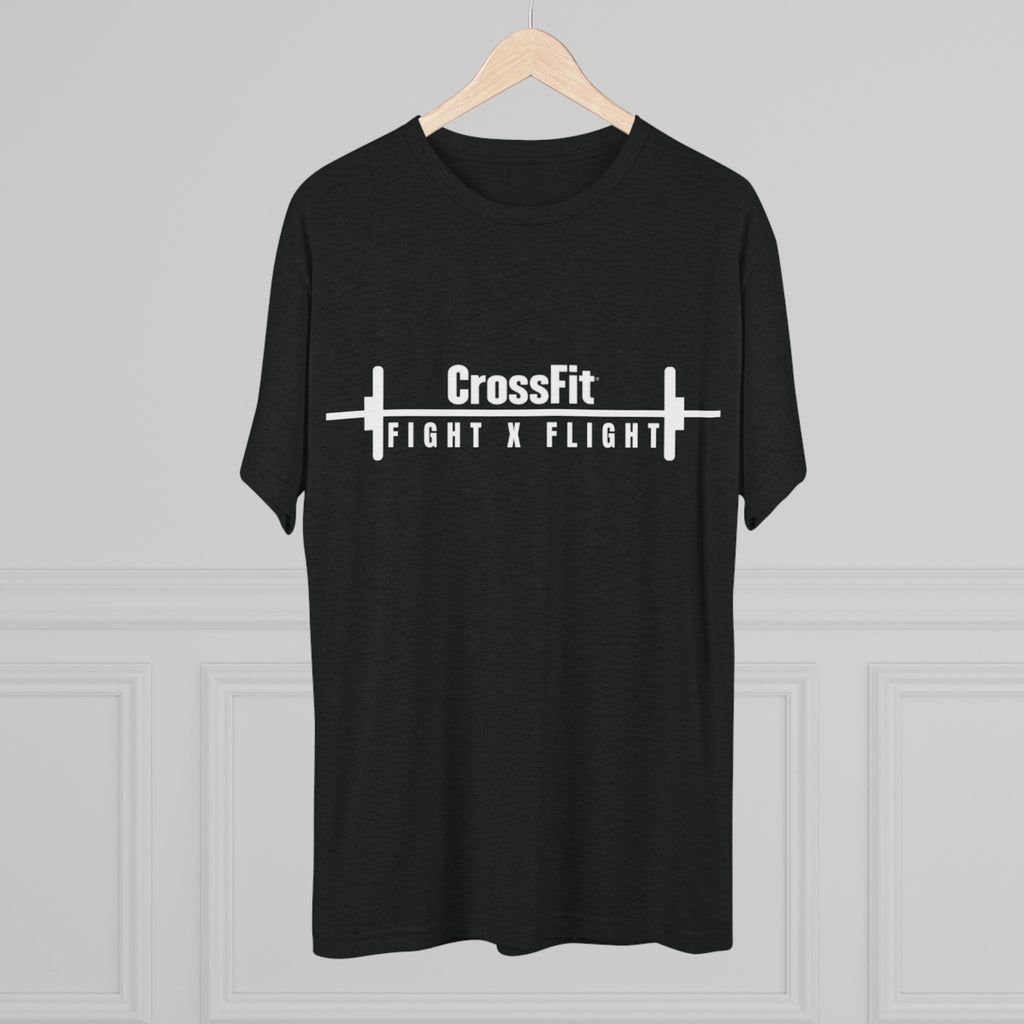 Unisex Tri-Blend Crew Tee - CrossFit Fight X Flight T-Shirt