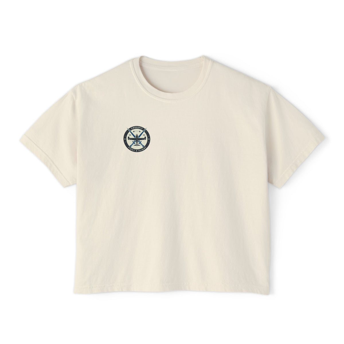 Fight x Flight Women's Boxy Tee - Empowering Community & Strength